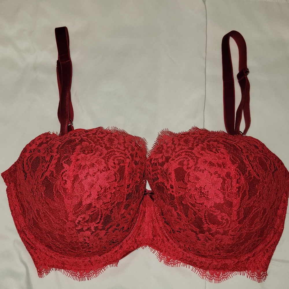 Victoria's Secret Scarlet Lace Bra